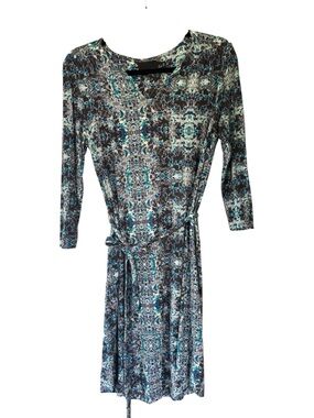Cynthia Rowley Women's Geo Print Patterned Dress Size S